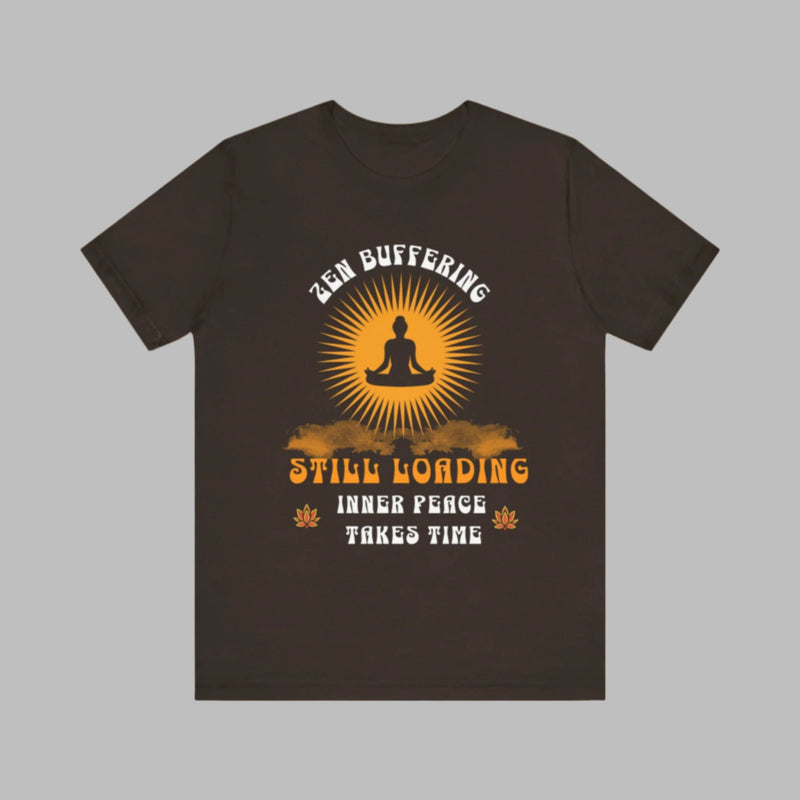 Zen Buffering - Unisex Jersey Short Sleeve Tee