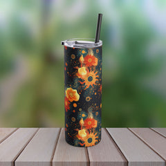 Galactic Radiance - Maars Maker Skinny Matte Tumbler, 20oz