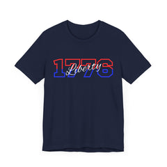 1776 Liberty Unisex Jersey Tee - Celebrate Freedom in Style