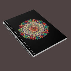Chakra Blossom - Spiral Notebook - Ruled Line