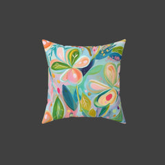 Botanic Bliss - Spun Polyester Square Pillow