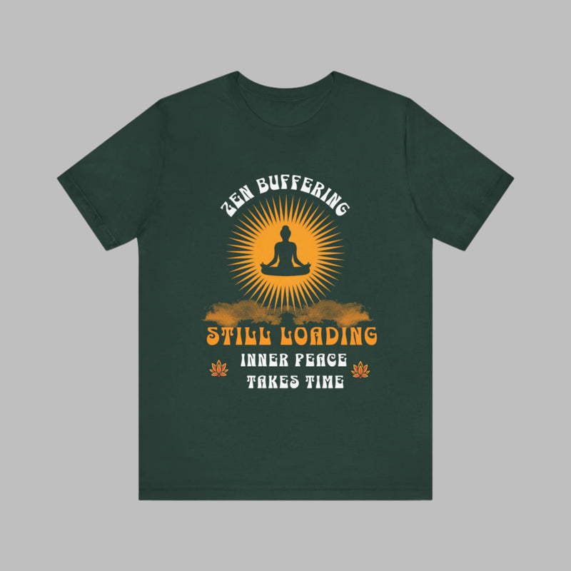 Zen Buffering - Unisex Jersey Short Sleeve Tee