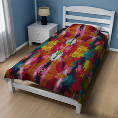 Festival Spirit - Velveteen Plush Blanket