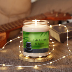 Light the Path to Balance - Scented Soy Candle, 9oz