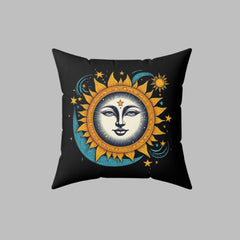 Celestial Harmony - Spun Polyester Square Pillow