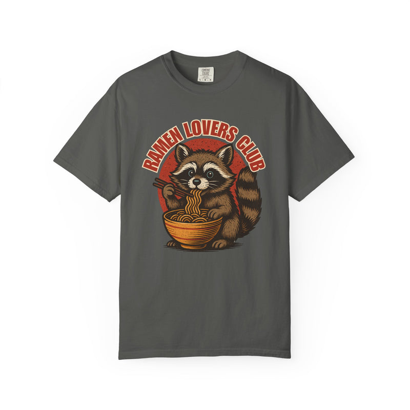 Ramen Lovers Club T-Shirt - Unisex Garment-Dyed Tee for Foodies