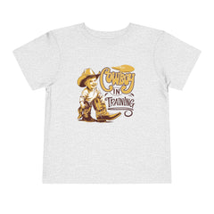 Cowboy in Training Toddler Short Sleeve Tee – Fun Kids T-Shirt for Little Cowboys