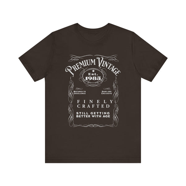 Whiskey Label Tee - 1975 Birthday Gift