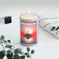 A Quiet Mind Shines Bright Scented Candle - Relaxing Home Decor for Mindfulness & Serenity