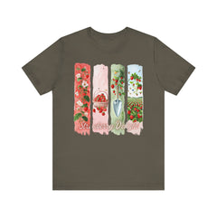 Strawberry Delight Unisex Jersey Tee - Perfect for Gardening Enthusiasts and Summer Celebrations