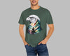 Eagle Spirit Unisex Garment-Dyed T-shirt - Nature Meditation Design