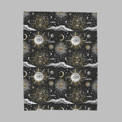 Lunar Lullaby - Velveteen Plush Blanket