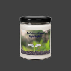 The Future Is Always Beginning Now - Scented Soy Candle, 9oz