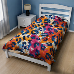 Wild Palette - Velveteen Plush Blanket