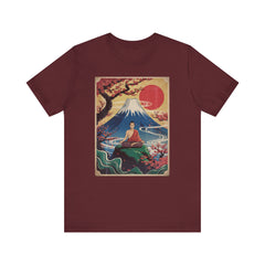 Meditation Tee - Japanese Style Poster Design
