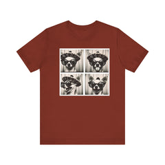 Animal Photobooth Funny Chihuahua - Unisex Jersey Short Sleeve Tee