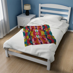 Festival Spirit - Velveteen Plush Blanket