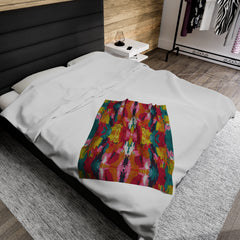 Festival Spirit - Velveteen Plush Blanket
