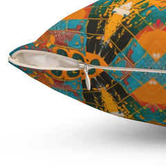 Solar Nexus - Spun Polyester Square Pillow