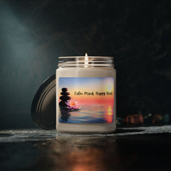 Calm Mind, Happy Heart - Scented Soy Candle, 9oz