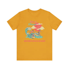 Surfer T-Shirt - Ditch Plains, Montauk, NY Design