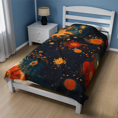 Galactic Radiance - Velveteen Plush Blanket