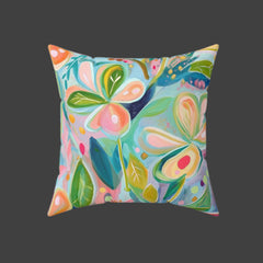 Botanic Bliss - Spun Polyester Square Pillow