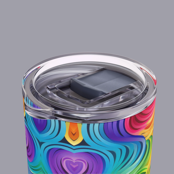 Chakra Waves - Maars Maker Skinny Matte Tumbler, 20oz