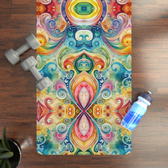Vibrant Harmony - Rubber Yoga Mat