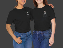 Zebra Pocket Unisex Tee - Casual Summer Style