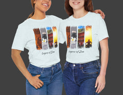 Layers of Zen Unisex Jersey Tee - Mindfulness & Peaceful Vibes