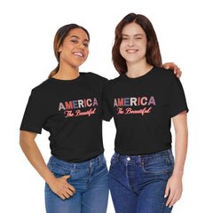 America The Beautiful Unisex Jersey Tee