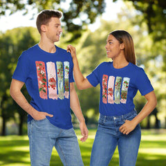 Strawberry Delight Unisex Jersey Tee - Perfect for Gardening Enthusiasts and Summer Celebrations