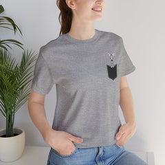 Zebra Pocket Unisex Tee - Casual Summer Style