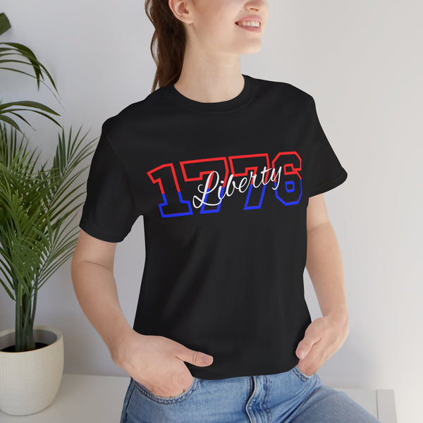 1776 Liberty Unisex Jersey Tee - Celebrate Freedom in Style
