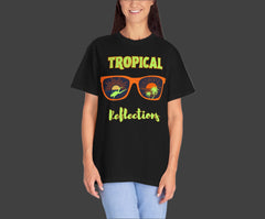 Tropical Reflections Unisex Garment-Dyed T-shirt