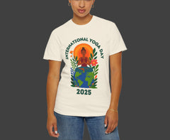 International Yoga Day 2025 Shirt, Unisex Gift, Mindfulness Apparel, Eco-Friendly T-Shirt, Yoga Enthusiast Wear