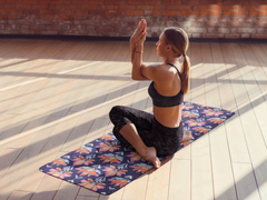 Petal Harmony - Rubber Yoga Mat