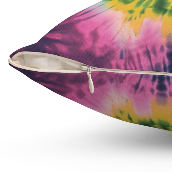 Cosmic Harmony - Spun Polyester Square Pillow