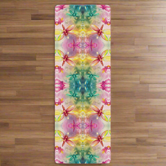 Fireflies - Rubber Yoga Mat