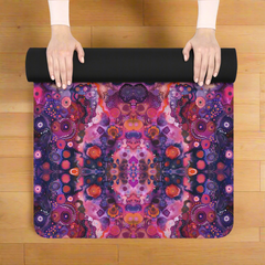 Cosmic Vibes - Rubber Yoga Mat