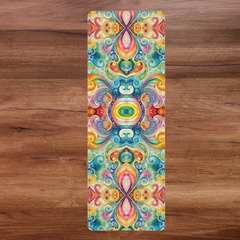 Vibrant Harmony - Rubber Yoga Mat