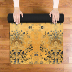 Ethereal Gold - Rubber Yoga Mat