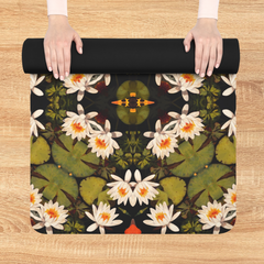 Zen Garden Bloom - Rubber Yoga Mat
