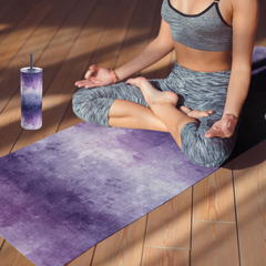 Lavender Haze - Rubber Yoga Mat