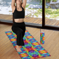 Chakra Waves - Rubber Yoga Mat