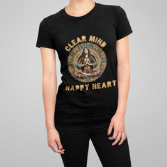 Calm Mind Happy Heart - Unisex Jersey Short Sleeve Tee