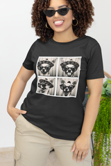 Animal Photobooth Funny Chihuahua - Unisex Jersey Short Sleeve Tee
