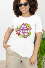 Groovy Tennis Mama T-Shirt