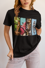Zen Vibes Unisex Garment-Dyed T-Shirt with Inspirational Nature Design